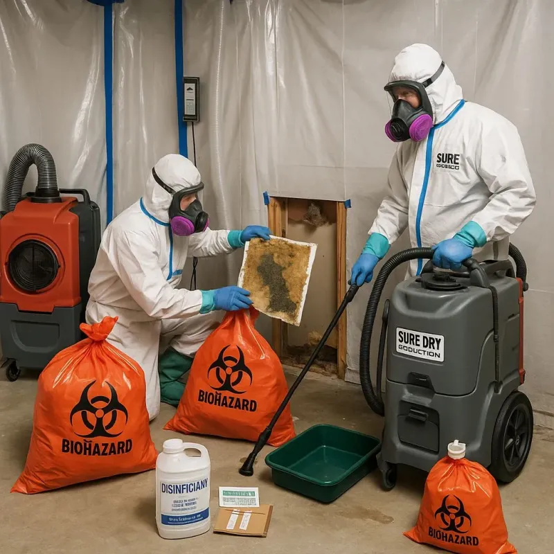 Contaminated Water Handling Protocols process in Elwood, NE